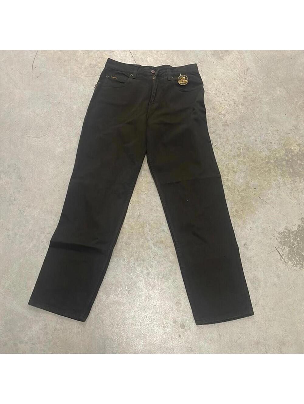 NWT Espuela De Oro Cafe Dark Brown Straight Leg Jean Pants Size 31x30